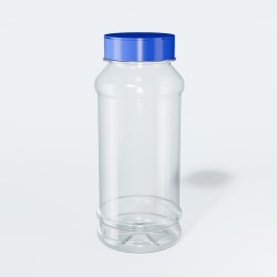 Round PET Jar 1035ml (63mm Neck)